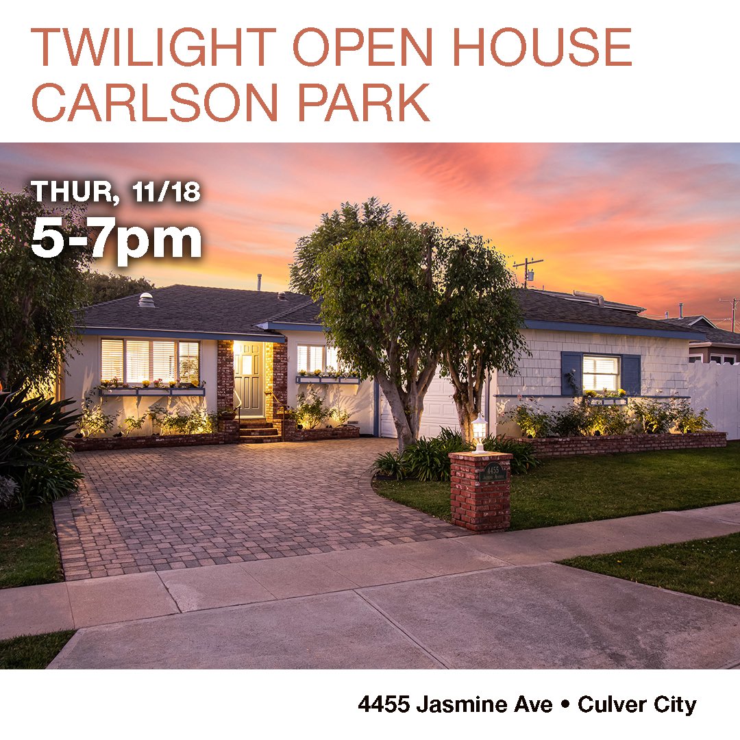 📍Carlson Park, Culver City
$1,975,000 | 3 Bd 1.5 Ba | 1,522 SF
🏡Culver City beauty with a pool! 
Superb location, quiet street.
Every detail of this home in the highly coveted Carlson Park neighborhood is well thought out and installed to perfection. Great family home!