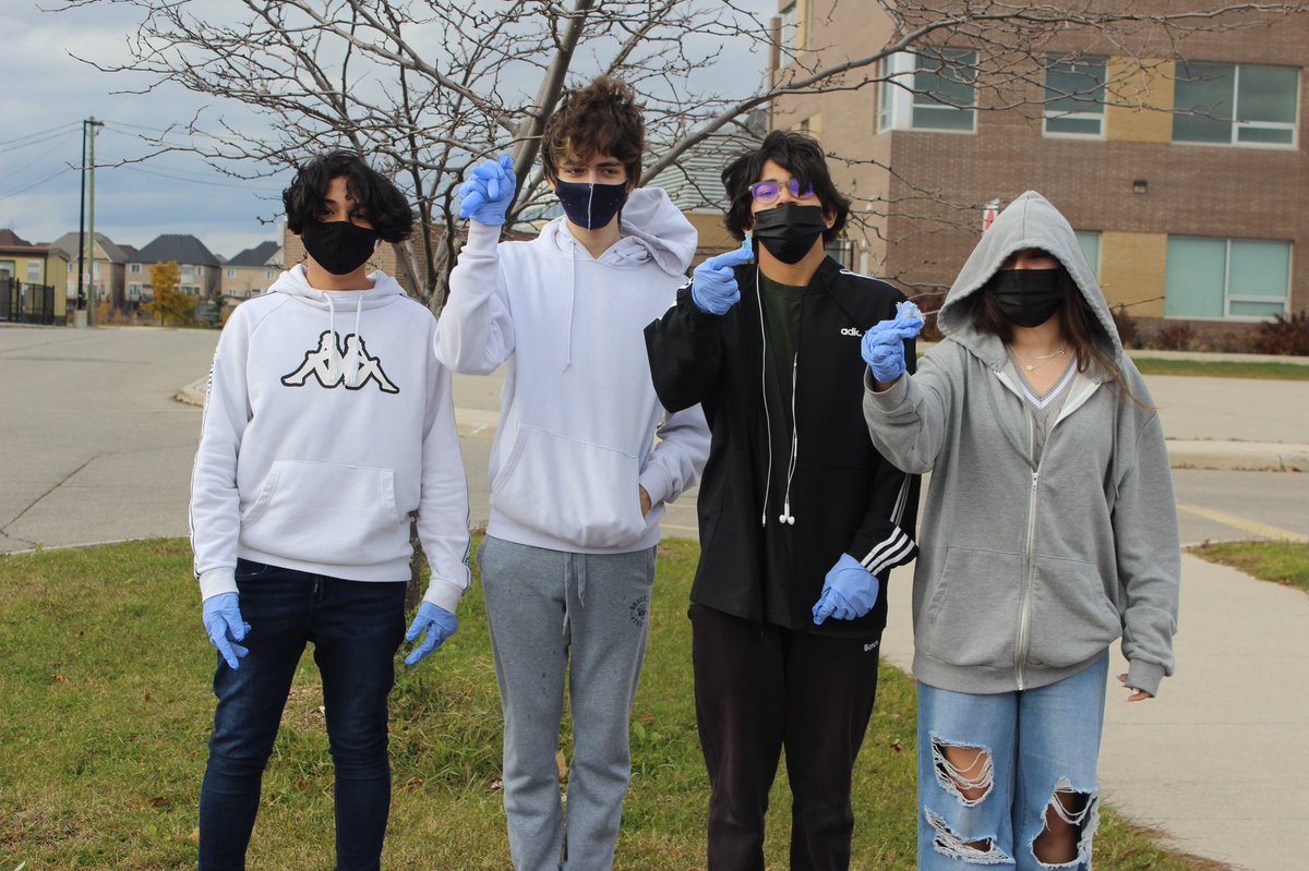 David Suzuki Secondary School is helping to clean up within the community with the Harvest Clean Up challenge hosted by the Eco Club. Which class is ready to meet the challenge? <a href="/DSSSEco/">Suzuki EcoTeam</a> <a href="/PDSB_eco/">Peel EcoSchools</a> <a href="/PeelSchools/">Peel District School Board</a>
