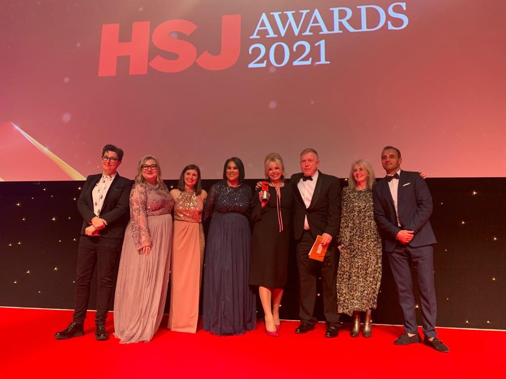 The #HSJAward for Integrated Care Partnership of the Year, partnered by <a href="/InterSystems/">InterSystems</a>, goes to @wyhpartnership for their high level of citizen engagement and deep understanding of health inequalities - congratulations to all involved! #HSJAwards