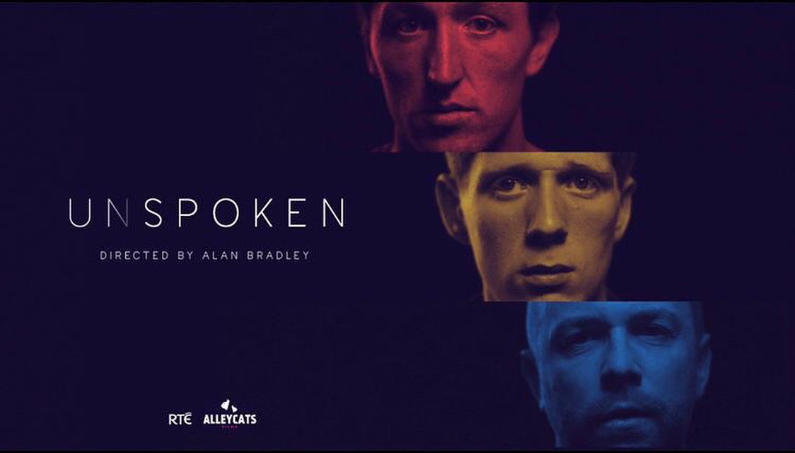 CormacRyan01's tweet photo. I couldn’t be prouder to be part of this project with @Danielobo148, @eoinkernan and @AlanBradders.

They are incredibly brave and inspiring men. I’m honoured to know them. 

Men cry, men feel, men suffer. 

There is no shame in that.

Time to break a stigma.

#Unspoken https://t.co/5R15qupEuF