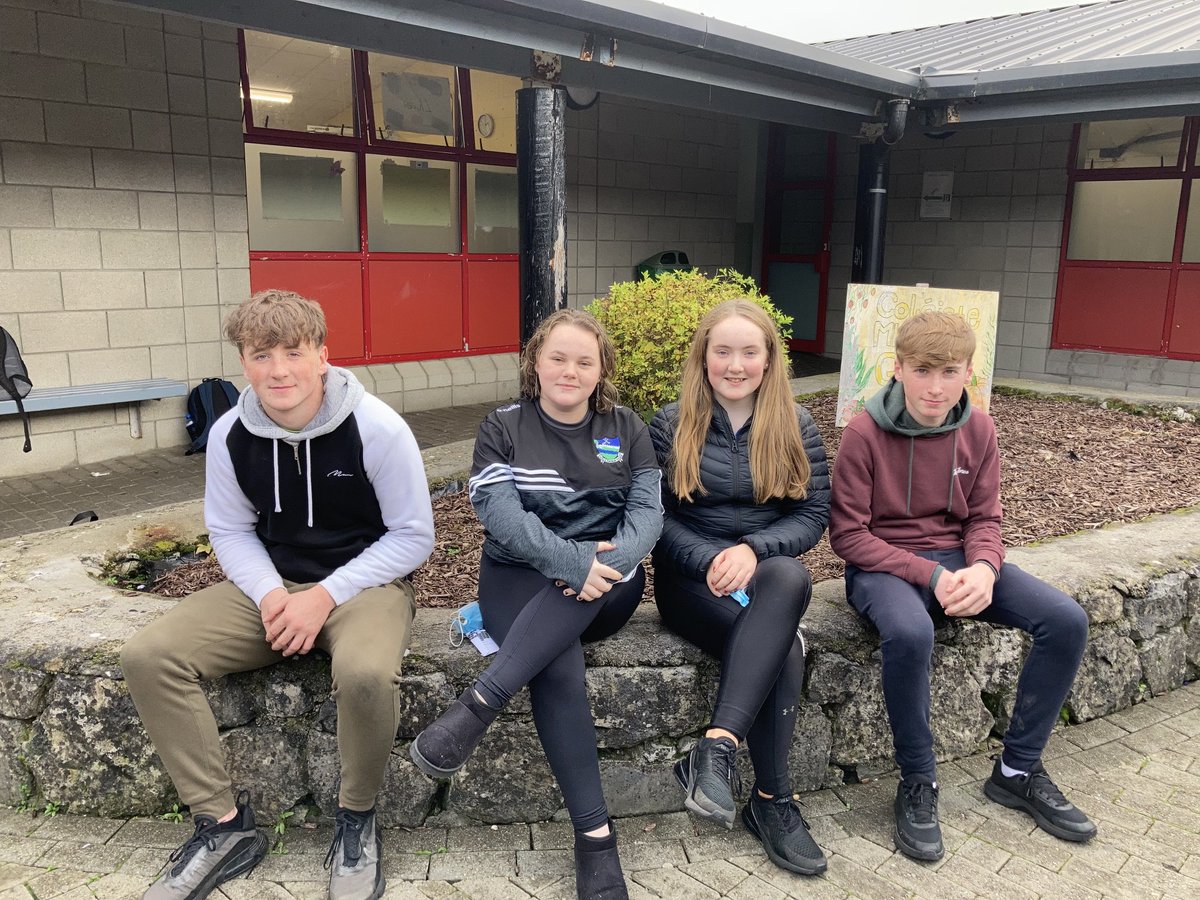 ColMhuire's tweet photo. Four of our TY students ready to submit their #CertifiedAngus competition entry tomorrow. #YoungFarmers @CMhuireAskeaton @IrishAngusBeef https://t.co/VMEtgWGyNC