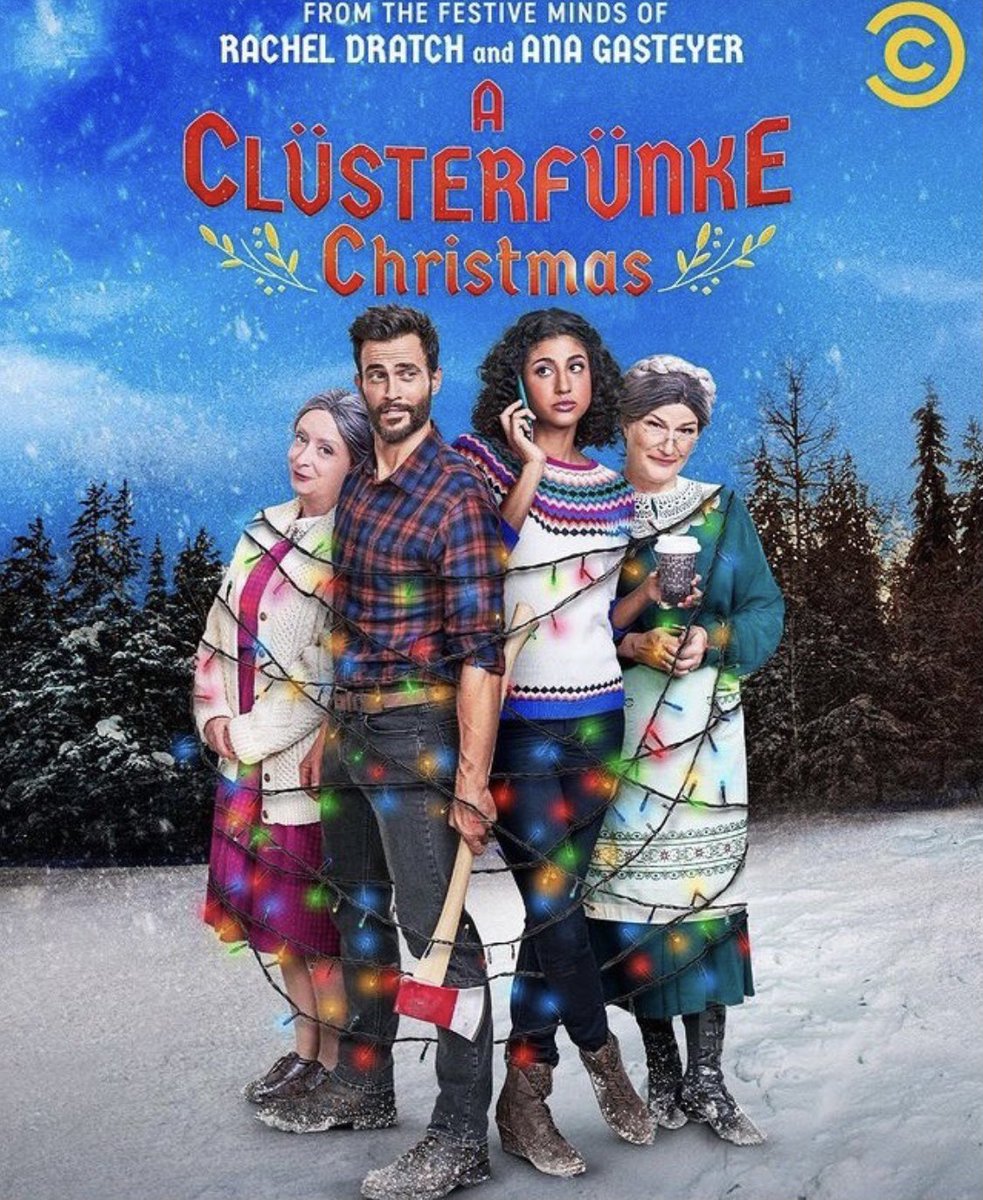 I showed up for a few days to pull focus on what I thought was another shitty hallmark movie and was pleasantly surprised to be holding back laughter and enjoying every day.
Come get Fünked up Dec 4th on <a href="/ComedyCentral/">comedycentral</a> !