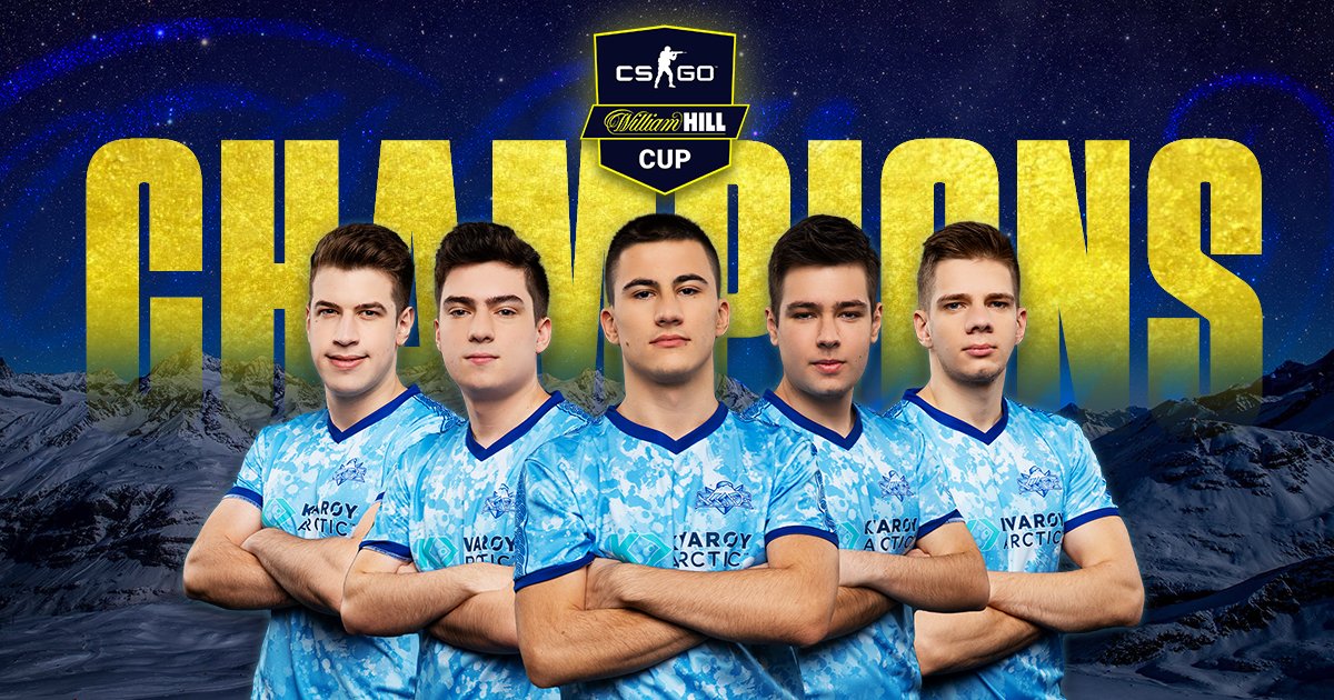 skadegg's tweet photo. WE ARE THE CHAMPIONS!! 👑 @williamhillcup 

We take the grand finals without dropping a map! 💪🏻
GGWP @GamerLegion.👊  #LetsHunt 🏹 

💬 https://t.co/nfL5zl5Gub

#Esportsfi #CounterStrikeGlobalOffensive #CSGOBulgaria #WilliamHillCup https://t.co/6BsiXhVZqG