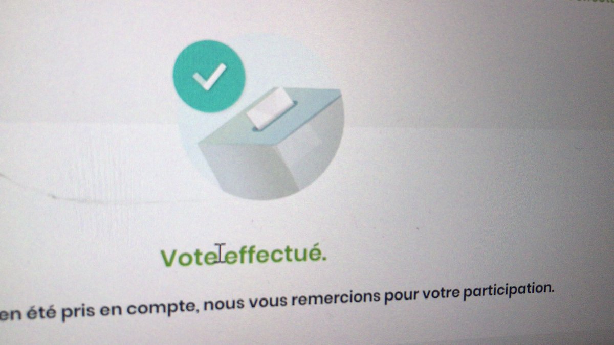 AGDINAG's tweet photo. Devoir démocratique fait! J’espère que cela va nous permettre de changer les choses avec #CmonPass #IEG @CFDTcpossible @SCECFDTCVDL @EDFofficiel https://t.co/LUHQCv2xyj