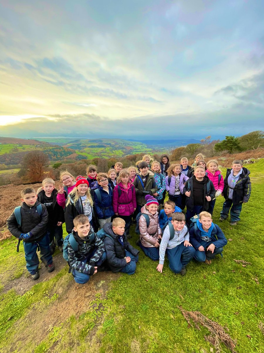MPPS_Class7's tweet photo. An awesome walk alongside the River Derwent to Padley Chapel today. The kids smashed the Bolehill Challenge too! 👏👏 #year4 #Residential #teacherlife https://t.co/suRvmPMHjV