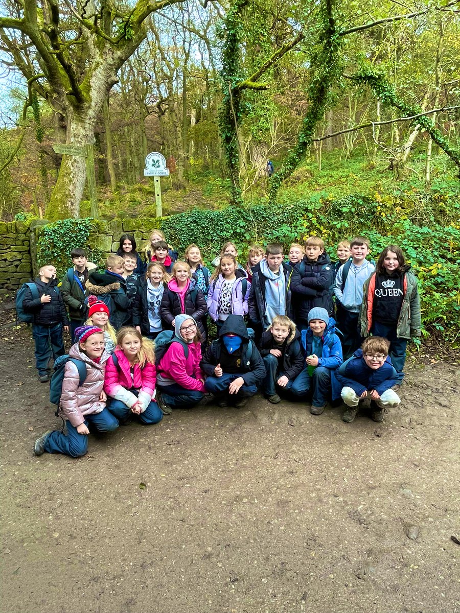 MPPS_Class7's tweet photo. An awesome walk alongside the River Derwent to Padley Chapel today. The kids smashed the Bolehill Challenge too! 👏👏 #year4 #Residential #teacherlife https://t.co/suRvmPMHjV