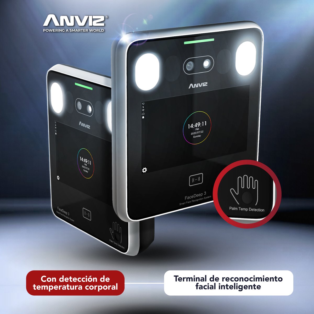 DitsLatam's tweet photo. La serie FaceDeep 3 cuenta con una base de datos que puede guardar hasta 10.000 rostros dinámicos y permite reconocer un usuario dentro de 0,3 segundos a una distancia de 2 m. 
.
.
.
.
#Anviz #DitsGlobal #Security #FacialRecognition https://t.co/iM9OWlYsbP