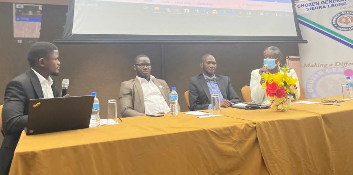 We had a powerful conversation on the need for a data protection law in #SierraLeone. Many thanks to our excellent panelists: <a href="/ThomasMooreCon1/">Thomas Moore Conteh Esq</a>, <a href="/SylOlaBlyden/">Dr. Sylvia Olayinka Blyden</a> and Umaru Bah.
Our immense thanks to <a href="/small_media/">Small Media</a> <a href="/uproar_fyi/">UPROAR</a> for the support. 
#digitalrights
#UPR