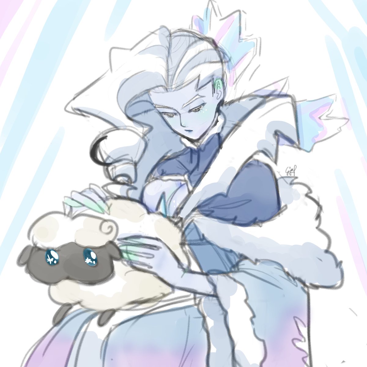 These new sheep are now populating my kingdom. The cookies will have to fly if they wanna go places.

#FrostQueenCookie #cookierunkingdom #cookierunfanart #frostqueen #fanart #cookierun