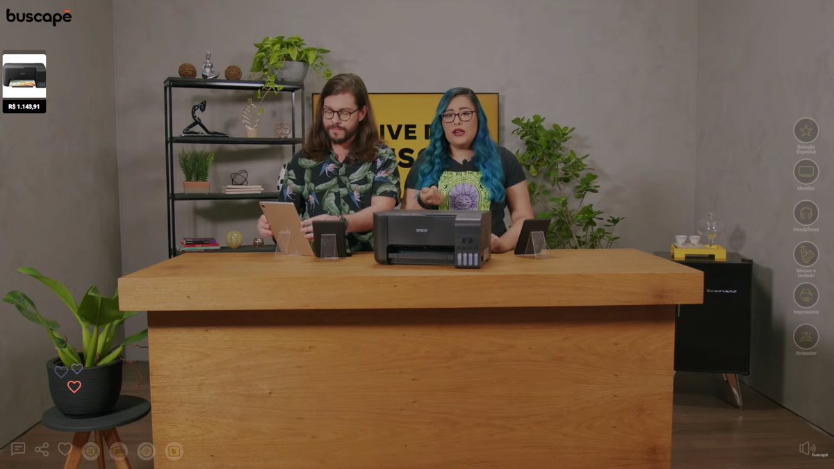 Buscape's tweet photo. Tá rolando LIVE sobre os melhores produtos de informática pra você ficar de olho nessa Black Friday.
Tem teclado e mouse gamer, impressora, monitor, fone... Só vem: https://t.co/bYULoMvwd7
#BlackFriday #DáUmBusca #LiveDoBusca https://t.co/7wy27J6EjP