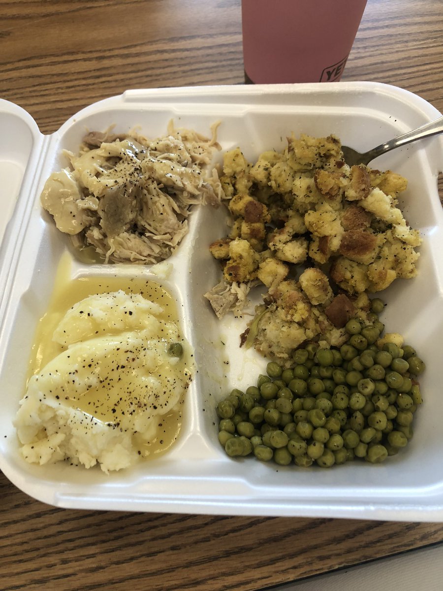 Lincolnway cafeteria staff are the best. Thanks Mrs. Felty for helping to serve! #wyproud
