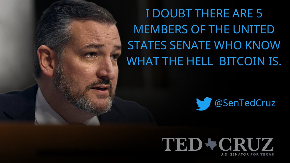 This is the truth about #crypto, #Bitcoin, and Congress. But Congress is  trying to regulate it anyway.