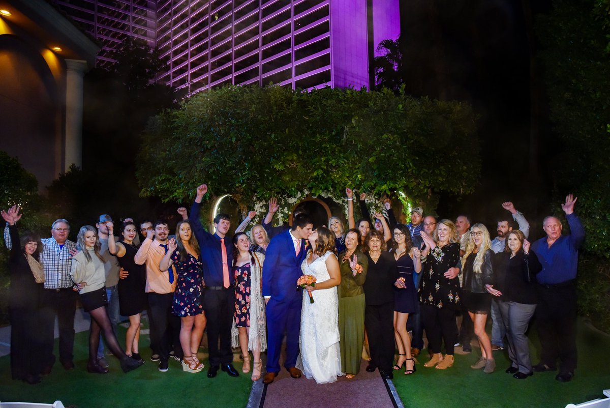 kaylncavanaugh's tweet photo. Favorite memory at @FlamingoVegas has to be my perfect wedding day! 💕 The best day ever, at the best place ever! #75YearsofFab #Sweepstakes https://t.co/SzYixlR6pV