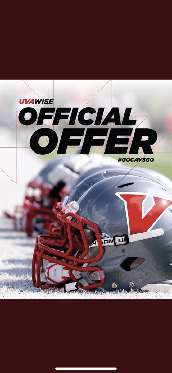 Honored to receive my first offer from UVA-Wise. <a href="/CoachKLM/">Killian Markworth</a> @Coach_Rudisill <a href="/AHSCougarsFB/">Asheville High School Football</a> <a href="/CoachRadford/">Coach Radford</a> <a href="/CoachCardillo/">Jake Cardillo</a>