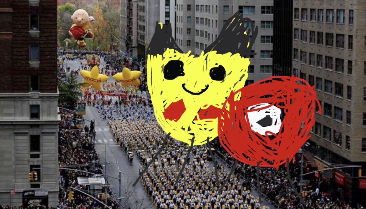 Today we read balloons over Broadway and learned all about the Macy’s Thanksgiving Day Parade! Students created their own balloon for the parade on Seesaw.