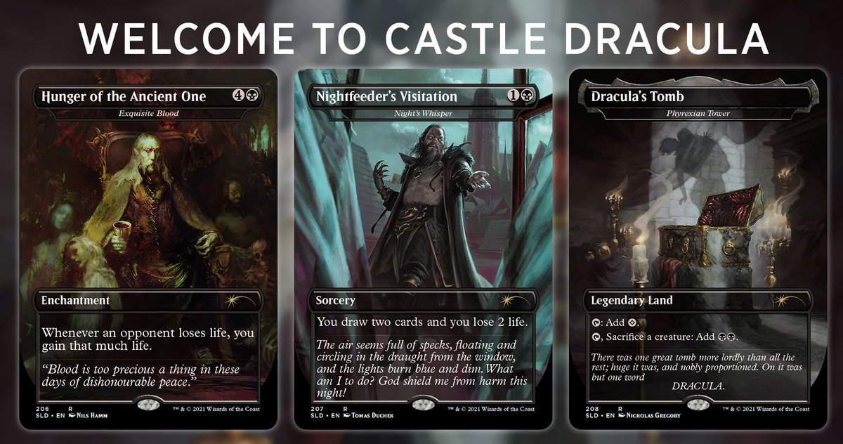MTG【Foil】Welcome to Castle Dracula マジック：ザ・ギャザリング The Dracula Lands Foil Edition マジック
