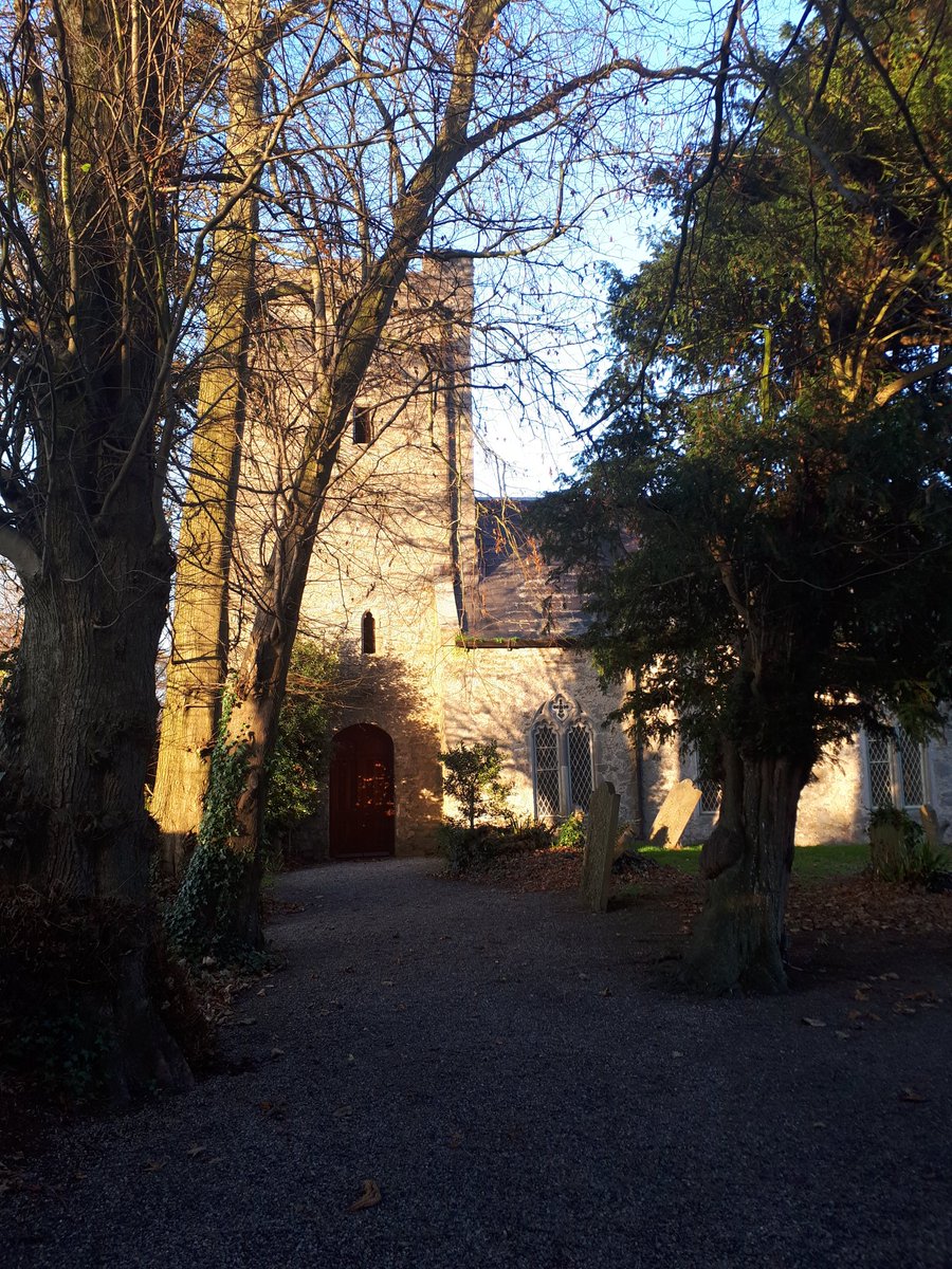 AineMedievalDub's tweet photo. Three years ago since I took these pictures of St Finnian's Church in Newcastle Lyons. It was the perfect November afternoon for taking pictures. #medievaltwitter #medieval #NewcastleLyons #Dublin #medievalDublin https://t.co/wcMe63yw8V