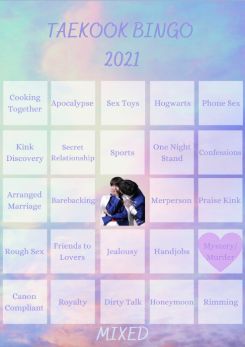 PocketArchives's tweet photo. For #taekookbingo2021 https://t.co/8DvuLfN4wH