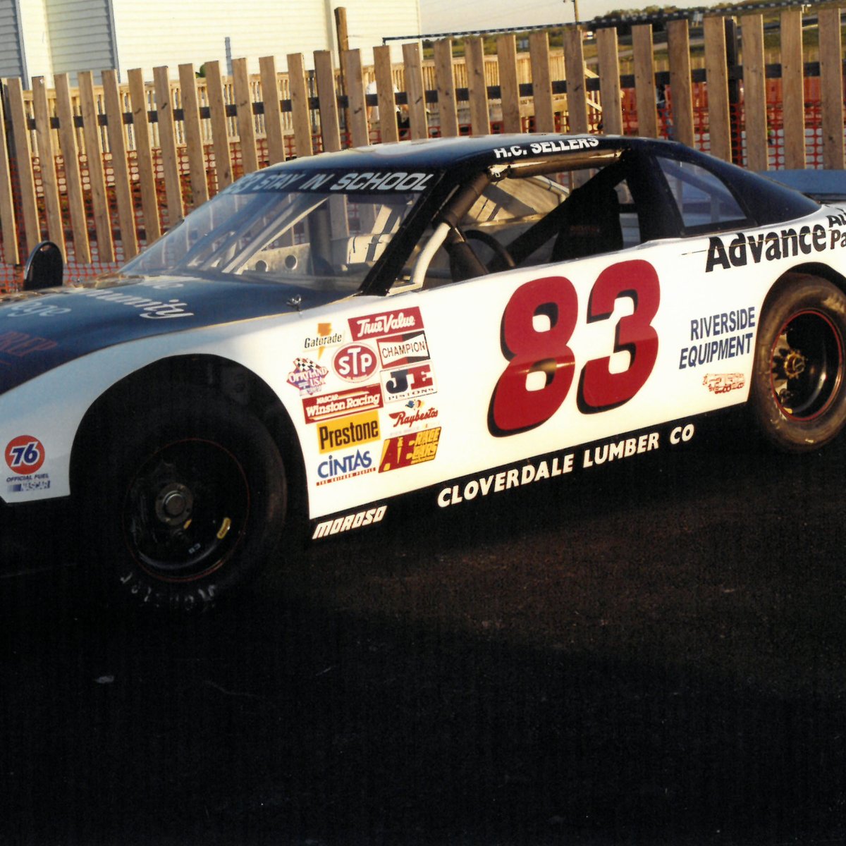 DCCPR's tweet photo. For this #ThrowbackThursday we're showcasing our old logotype on the hood of car number 83! Does anyone else remember this day? 🚗💨 #tbt #racing #DCCforever https://t.co/EQ9GLTLIKo