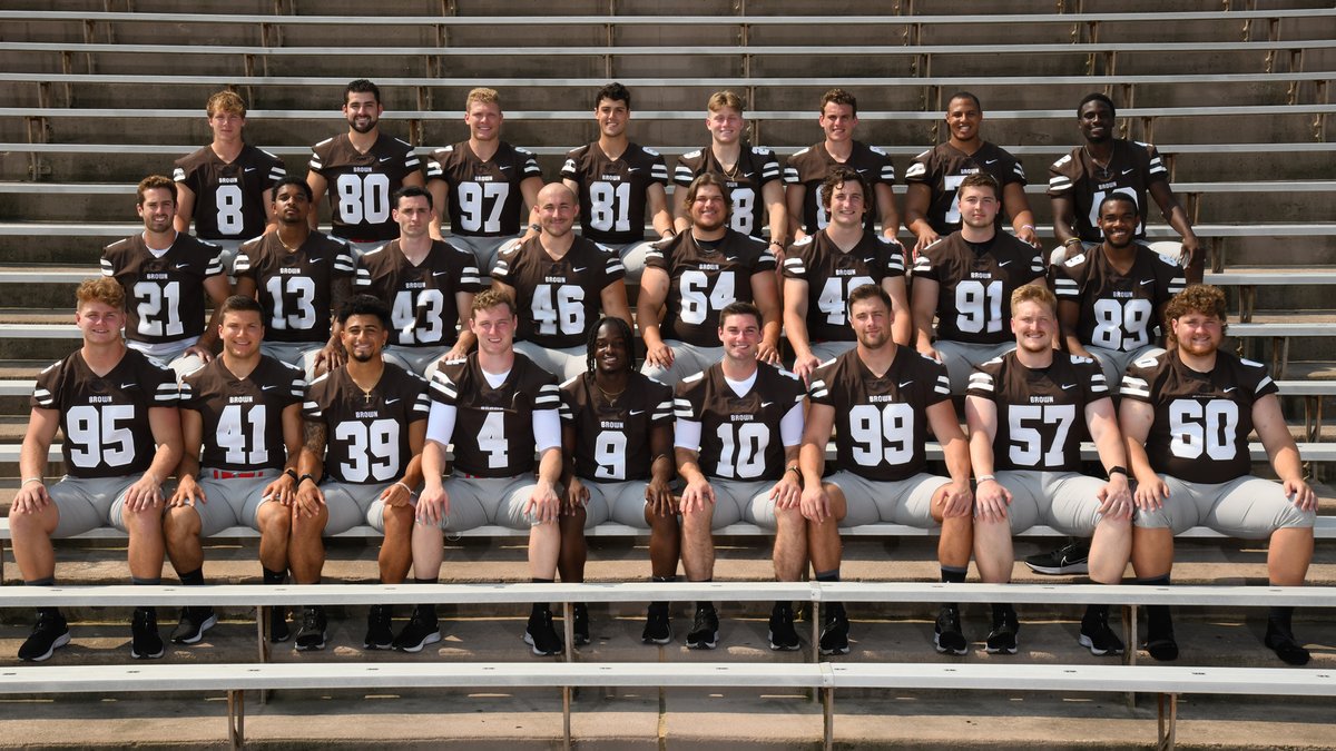 BrownU_Football's tweet photo. Football to Host Dartmouth on Senior Day in Season Finale

��- https://t.co/yK9Dr98dM9

#GoBruno https://t.co/pB0SXgl06b