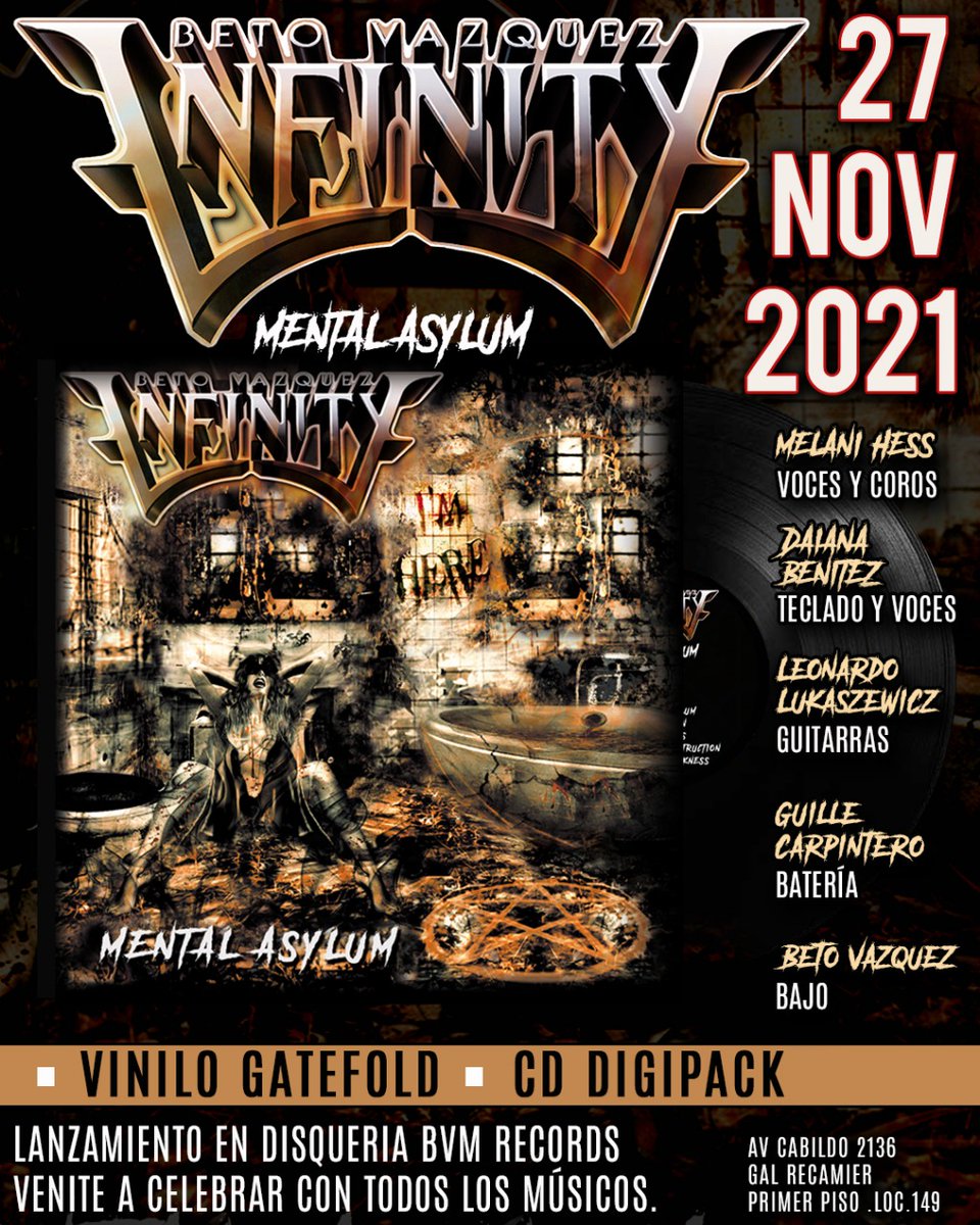 BVI_OFICIAL's tweet photo. Sábado 27 en la disquería! Los esperamos a todos para compartir el lanzamiento !!! 🤟🤟🤟 https://t.co/G5Q71vTeaE