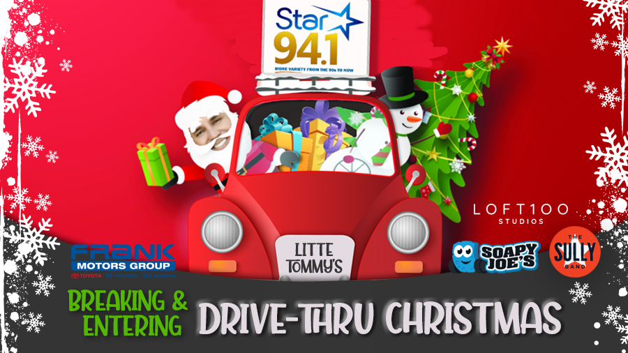Star 94.1 (@star941fm) on Twitter photo Nominate yourself or someone you know for Little Tommy's Breaking & Entering Christmas! The winning entry will receive food, toys, a tree & more!
Enter at ihe.art/xdLg6bK
Sponsored by @FrankMotorsGroup @SoapyJoesCarWash <a href="/loft100studios/">LOFT100 Studios</a> @sullybandmusic Nominate yourself or someone you know for Little Tommy's Breaking & Entering Christmas! The winning entry will receive food, toys, a tree & more!
Enter at ihe.art/xdLg6bK
Sponsored by @FrankMotorsGroup @SoapyJoesCarWash <a href="/loft100studios/">LOFT100 Studios</a> @sullybandmusic