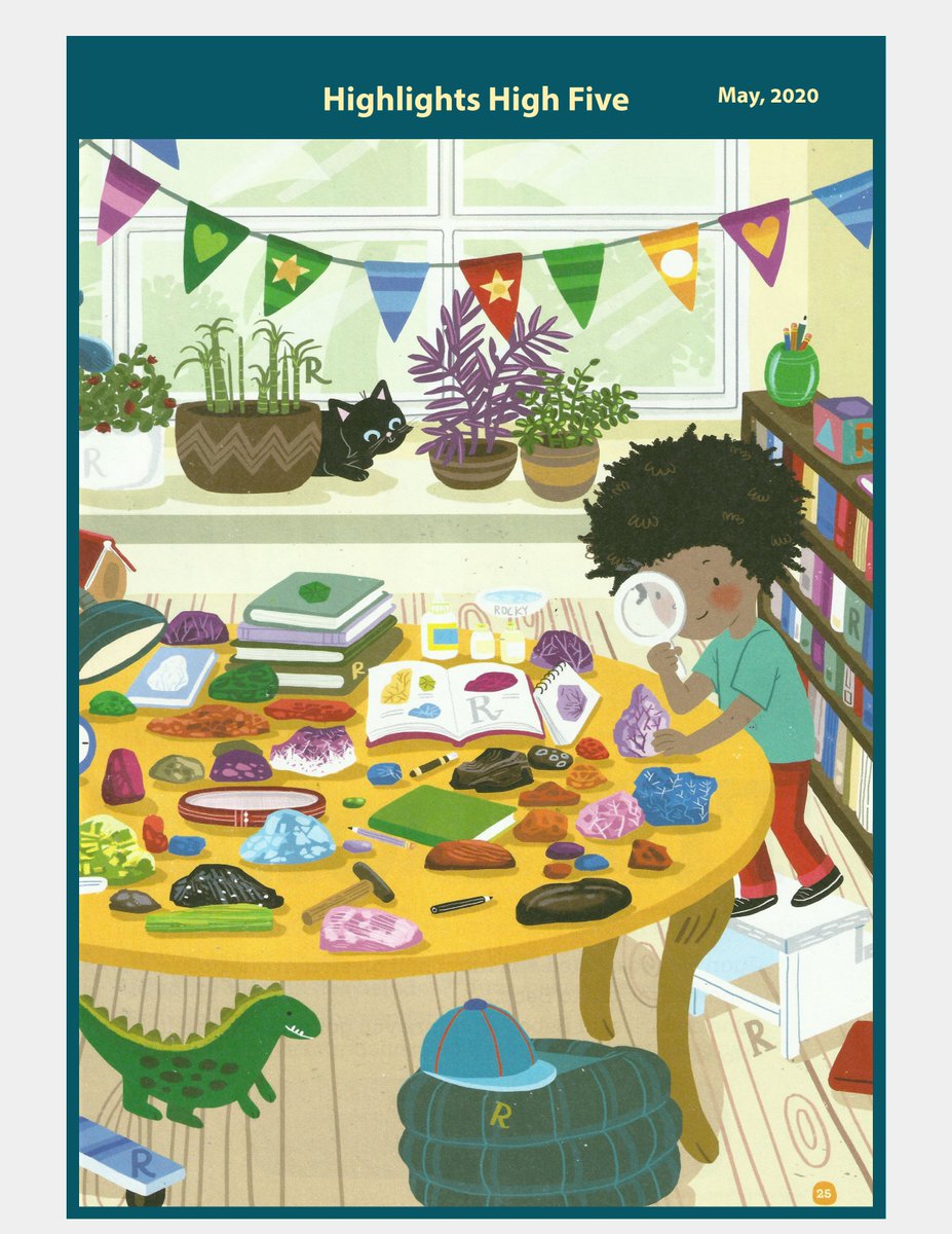 poetweet4's tweet photo. Know any kids who love to collect #rocks? Barb Scanlan's delightful #STEM #poem is sure to spark interest in #geology! Published in @Highlights High Five #magazine for #kids 2-6. #STEMeducation #literacy #poetry #Collections #giftsforkids #poetryforall
🔎https://t.co/j0dpSRLhpi https://t.co/iYI5IXiJJU