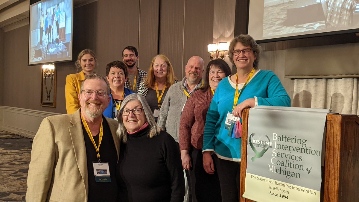 Hail to the Chief! <a href="/bisc_mi/">Battering Intervention Services Coalition of MI</a> #BISCMI21 Compass Awards well deserved!!