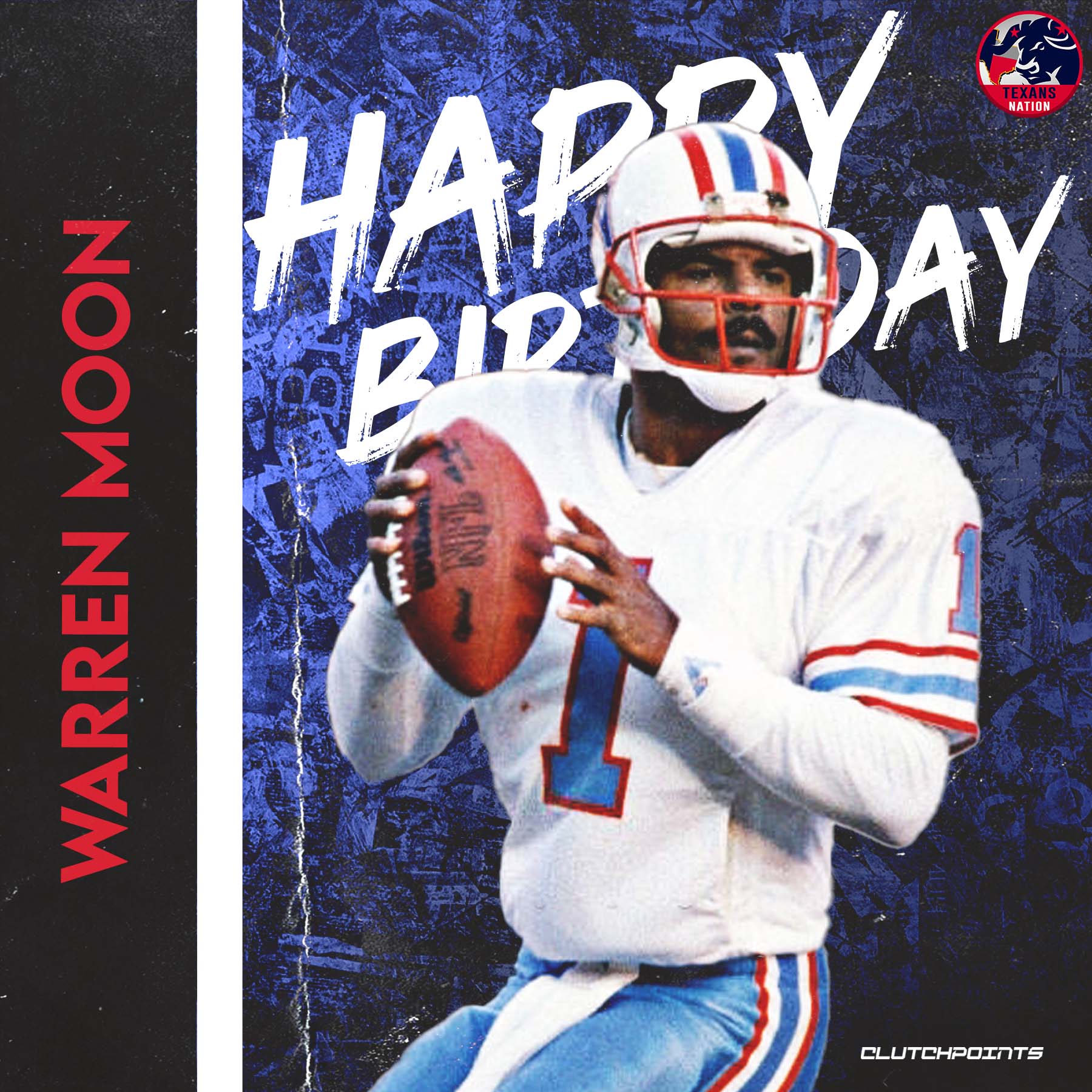 Join Texans Nation in wishing Hall of Famer Warren Moon a happy 65th birthday!  