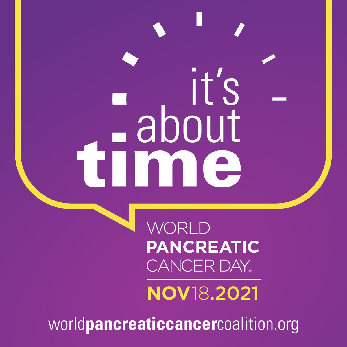 Today is #WorldPancreaticCancerDay!  Are you wearing purple? #WPCD #AFFPC