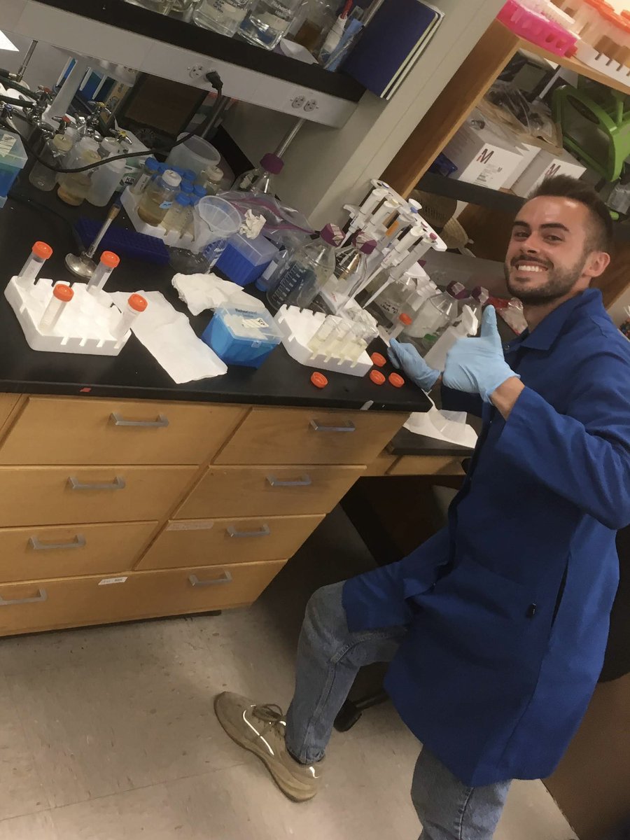 Happy #LGBTQSTEMDay! I’m a gay, queer-identifying ecologist studying the interactions between plants and their microbiomes. I’m a first year PhD student and the very first in my family to attend college and graduate school!