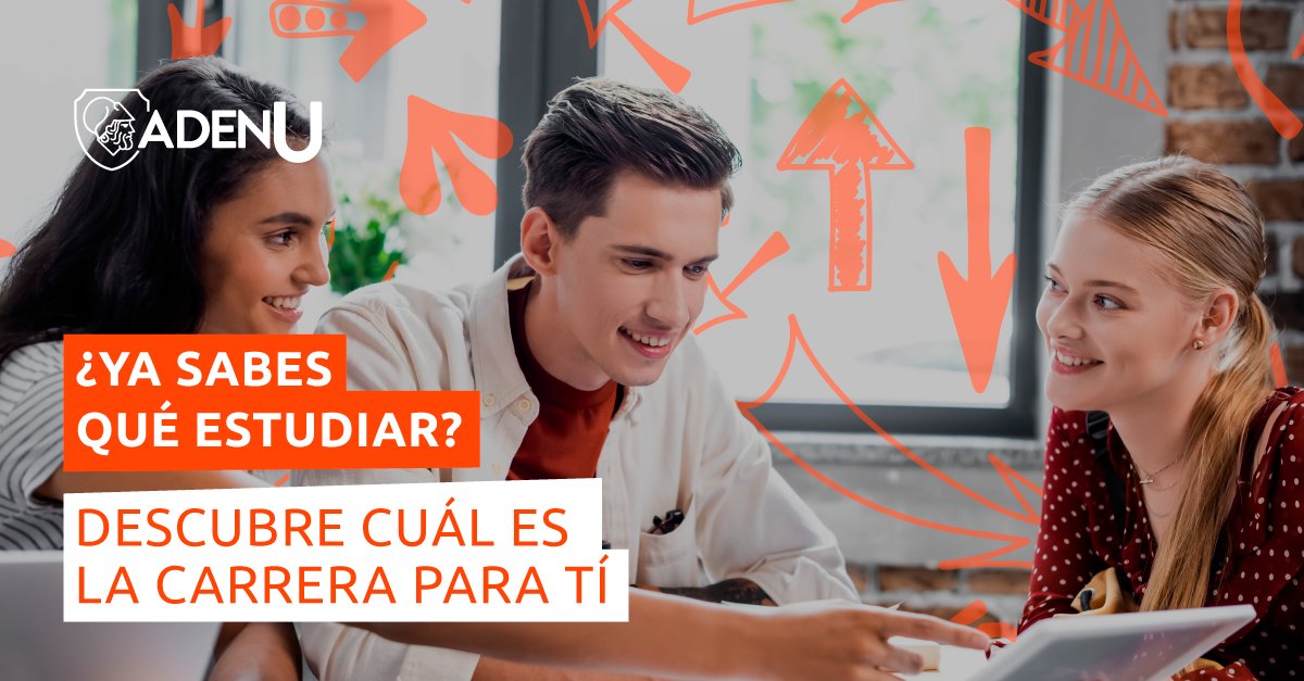 ¿Todavía no sabes qué estudiar? Sabemos que elegir una carrera no es algo fácil, por eso tenemos una solución para ti. 

Te proponemos este Test Vocacional online y gratuito para que descubras cuál es la profesión ideal para ti. 

Realiza el test aquí 👉🏽  bit.ly/3oI8cpY