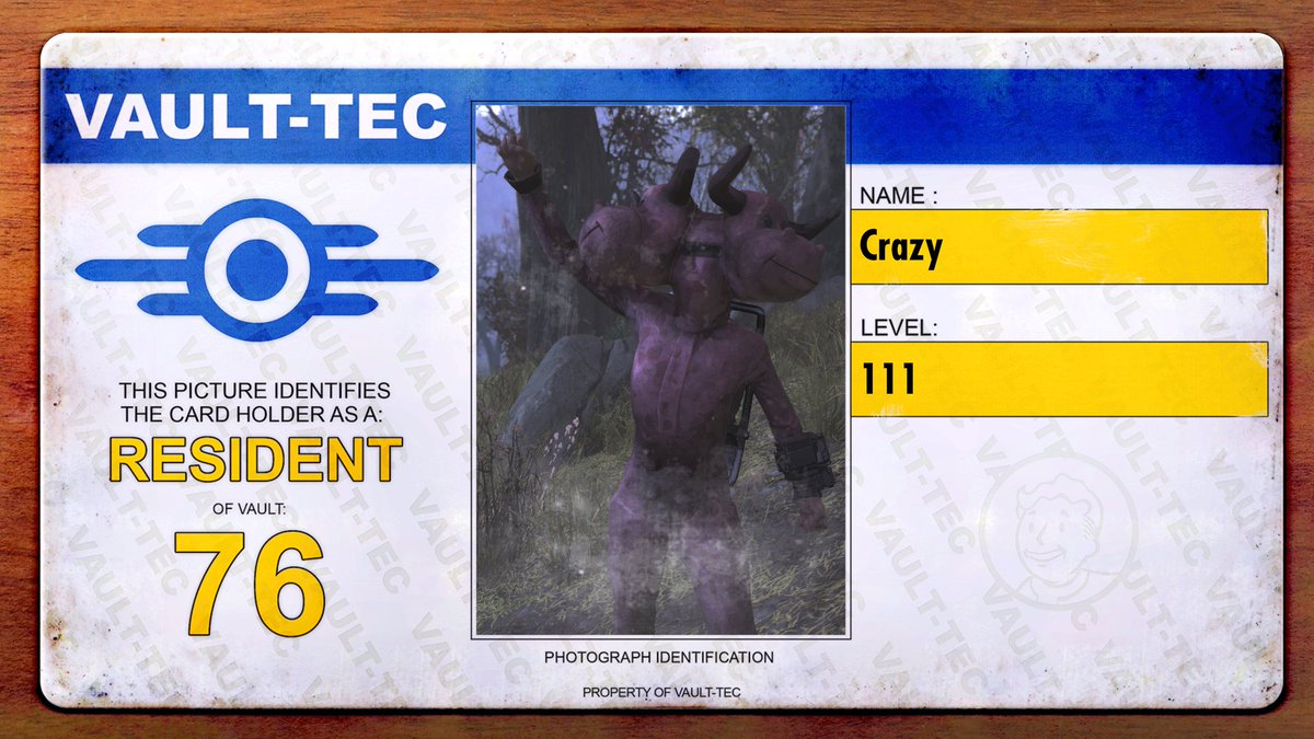 CrazyMCRAngel's tweet photo. 💪Reached Level 111! #Fallout76 #fallout #falloutphoto #level111 #vault111 https://t.co/oxTmoyyaCK