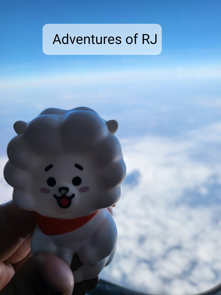 mjespitia22's tweet photo. The friendly alpaca is at it again....where to? #bt21RJ #BTS https://t.co/BFxgWOfGZQ