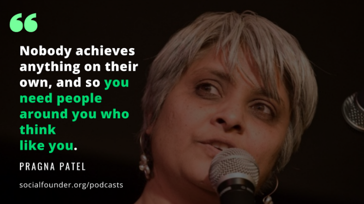“Nobody achieves anything on their own so you need people around you who think like you.”
We love this from founding member & Director of the iconic @SBSisters #PragnaPatel, who spoke with immense wisdom on #SocialFounderStories, which you can listen to at socialfounder.org/podcasts