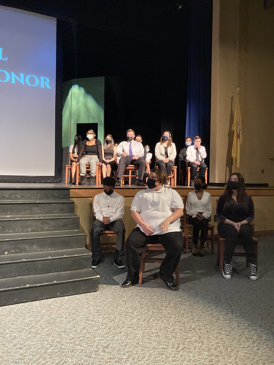 NTHS 2021-22 Induction ceremony.  Congrats to all of our new members!  @BCITTWEETS