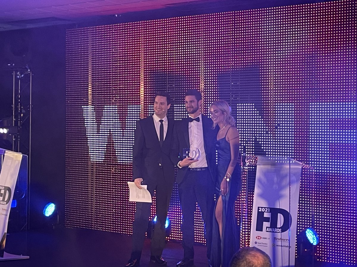 FDawards's tweet photo. Congratulations to Finance Director under 40 years of age - Colin McGuirk, @millmeadoptical. #FDAwards2021 @accountablerec @GrantThorntonUK @brabners @HSBC_UK @hughferris @alex_staniforth #EnrichingLives #Awards #Finance #Accountancy #FinanceDirector https://t.co/4QP1MA38kq