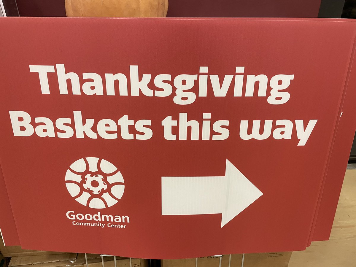 Ryan_AtTarget's tweet image. T3405 is excited to donate $500 in food to the @GoodmanCenterWI Thanksgiving Basket Drive. They’ll help feed 4,000 families in Madison this Thanksgiving! #R100Cares