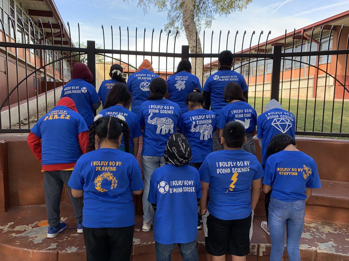 How do you Boldly Go? This how we do it <a href="/StElmoMustangs/">St. Elmo Elementary</a>    #5thgradeisawesome