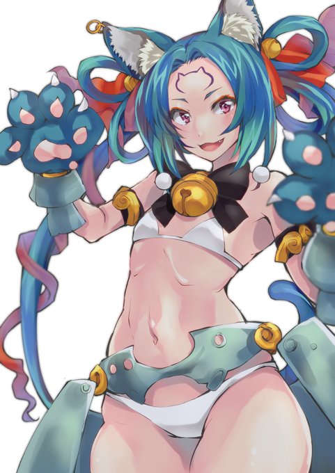 作画崩壊して魅惑の高頭身ボディーになったケイブニャンです。
(アニメの作画崩壊の話をしていた中で、ふとパンティー&ストッキングの逆作画崩壊のことを思い出してケイブワンニャンも同じことできるんじゃないかなぁと思って筆を執った、といういちいち経緯を説明しないと意味が分からないやつ) 