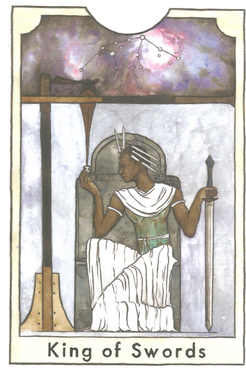 FatCatHormonal's tweet photo. @GuruGraysea King of swords; authority , truth, the written words. be aware of any contracts or important correspondence now. Make well informed decisions being impartial. You may benefit from an expert opinion on important matters , it may cost you but will be worth it. Head over heart. https://t.co/6rt0oU7sB0