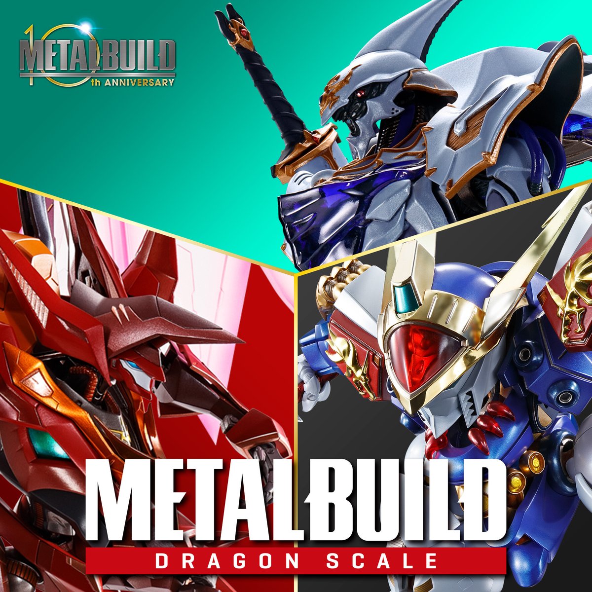 【新品】METAL BUILD DRAGON SCALE 紅蓮聖天八極式