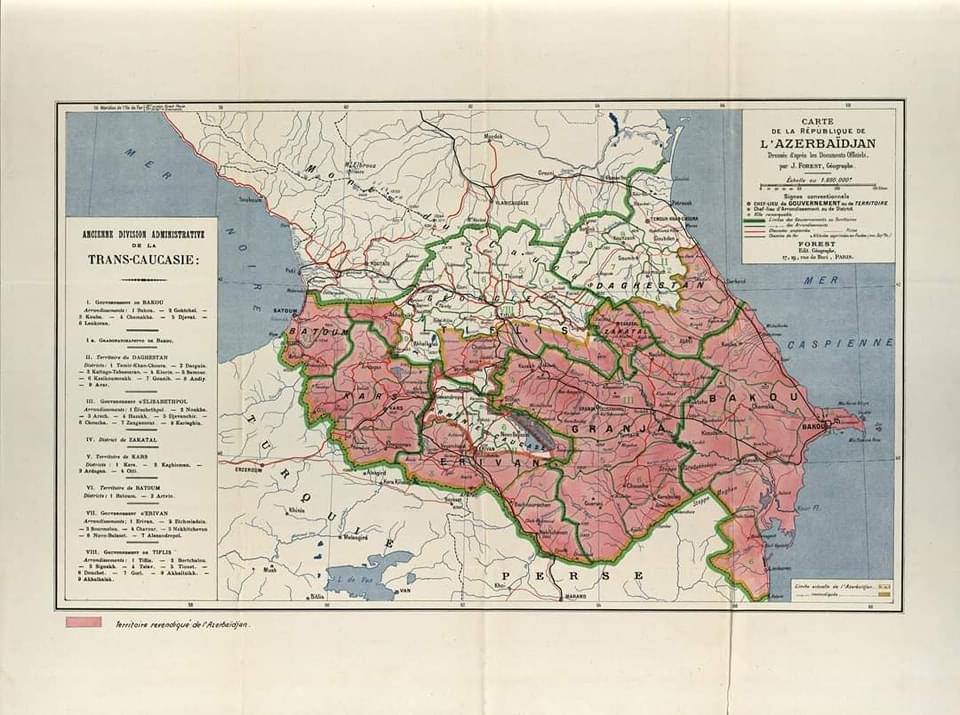 HSH090189's tweet photo. #Zangezur  always was an integral part of #Azerbaijan . 

A French newspaper says that in 1920 the Russians gave Zangezur to the Armenians. 

And this is an approved map by France itself. #Armenialies #dontbelievearmenia #Zangezur #Azerbaijan https://t.co/DZ7QSTUYsm