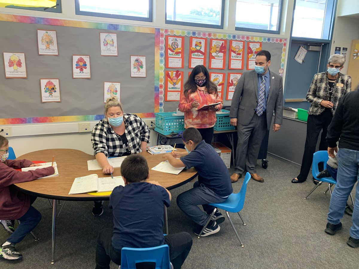 sharonstewPrin's tweet photo. Thank you, Board President Morrison and Superintendent Lopez, for visiting yesterday and engaging with our students and staff. It was a pleasure sharing all that we are working on and learning! #nlmusd #collegeandcareerready #DUAL #AVID #NLMTalks #PLC #CGI #SEL @nlmusd https://t.co/nC7TC548WM
