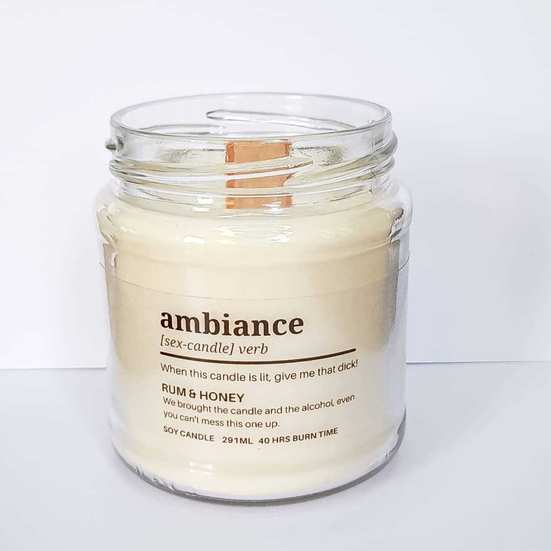 shopkogae's tweet photo. @KhayaMngaza I think he'd forgive you if he read the definition on our ambiance Candle as it gets delivered. 😂🤎 https://t.co/dsHVTqscMA