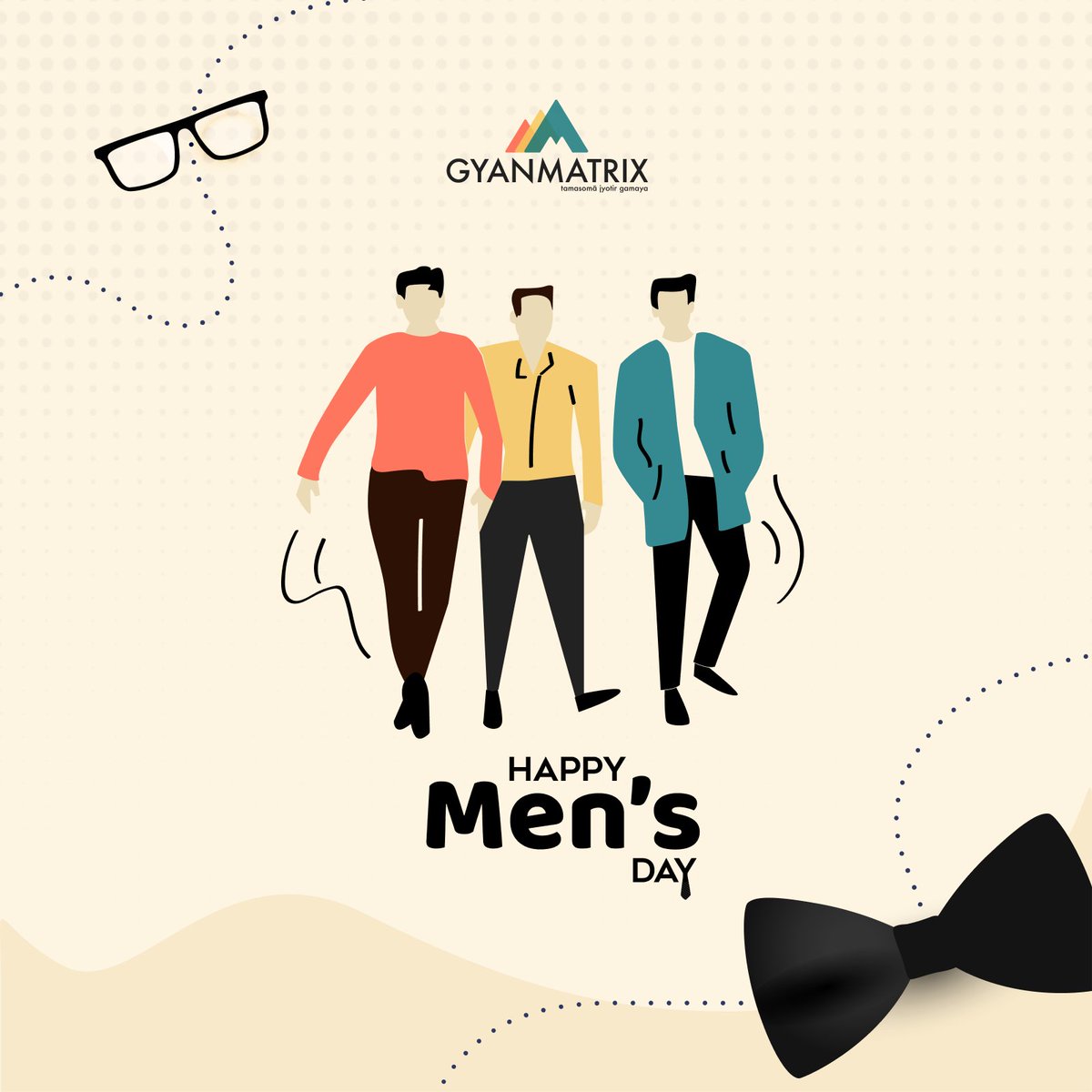 GyanMatrix's tweet photo. A big thanks for doing all the good things to bring a smile on our faces and being a pillar strength of home. You all deserve nothing but the best.

We wish you all a Happy Men’s Day!

#InternationalMensDay2021 https://t.co/MNLkJt4LOM