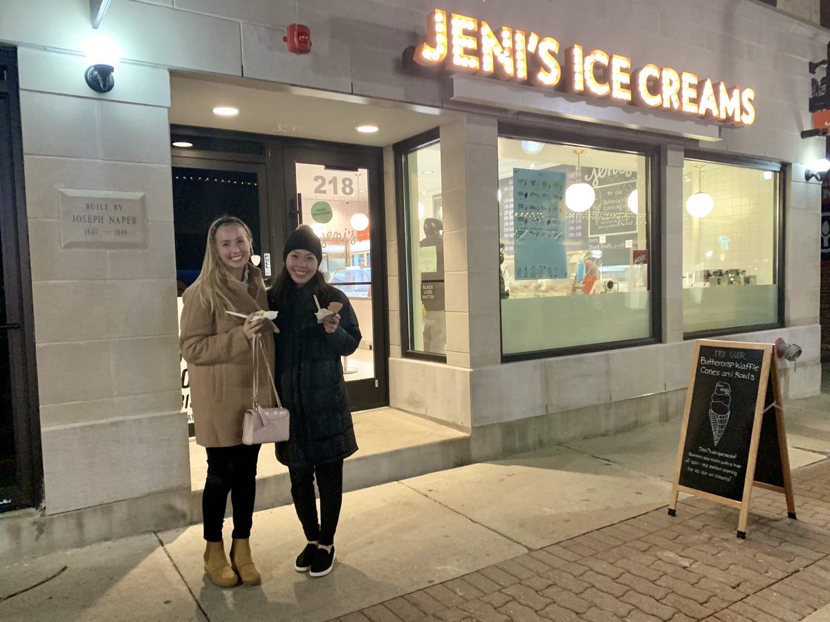 Inclusion facilitators ❤️ <a href="/jenisicecreams/">Jeni's Splendid Ice Creams</a>, especially on a Friday eve! 🍦