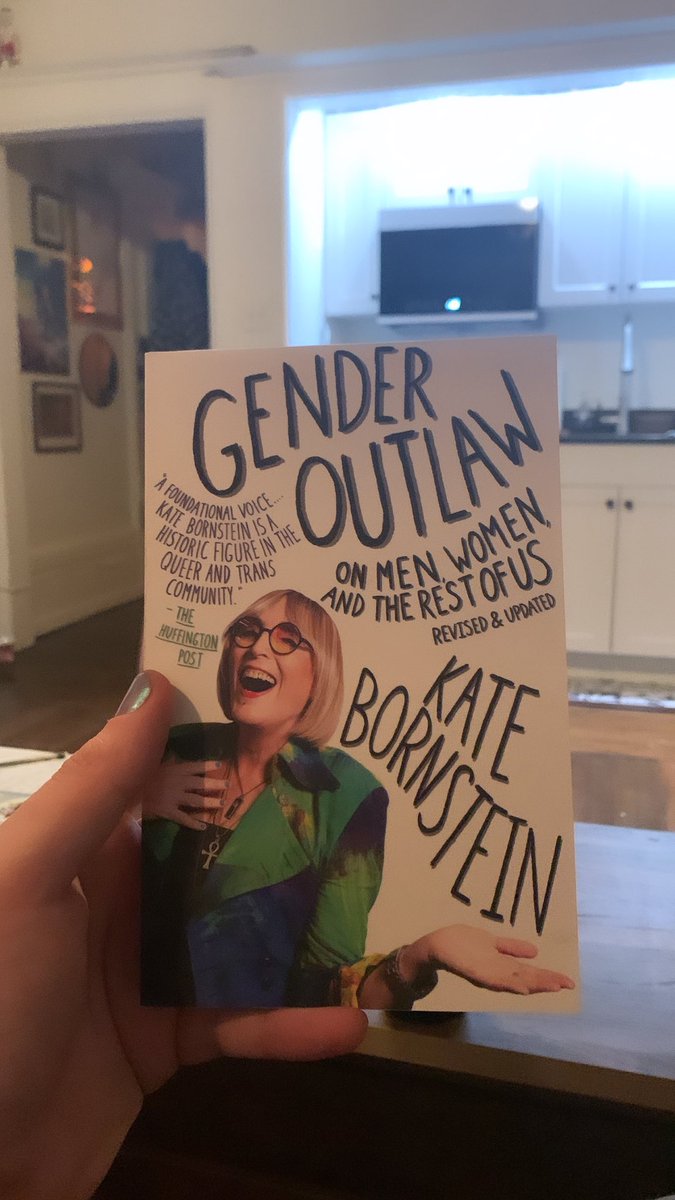 cbqueer's tweet photo. @katebornstein excited to dive into this! https://t.co/w9vXzsiwT7