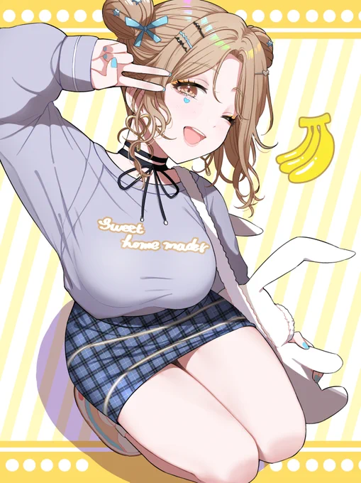 ラブラフラビッツ🐰💛💙
#シャニマス 