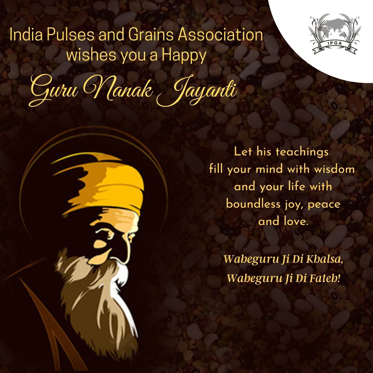 IPGAPulses's tweet photo. Nanak Naam Jahaaz Hai
Jo Chadhe So Uttre Paar!
Happy Guru Nanak Jayanti 🙏🏼

#ipga #festivalsofindia #gurupurab #festive https://t.co/ORBnCd3Rw3